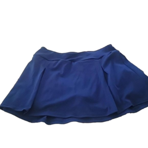 Navy blue skort active wear tennis skirt PXL longer length 16"